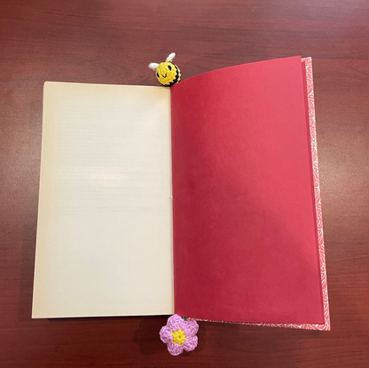 Bumble Bee Crochet Bookmark